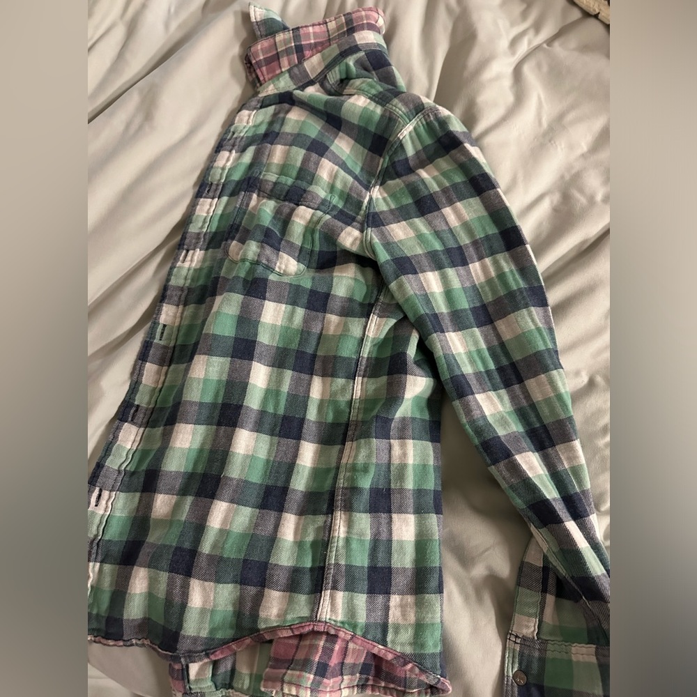 NWOT faherty bros reversible flannel